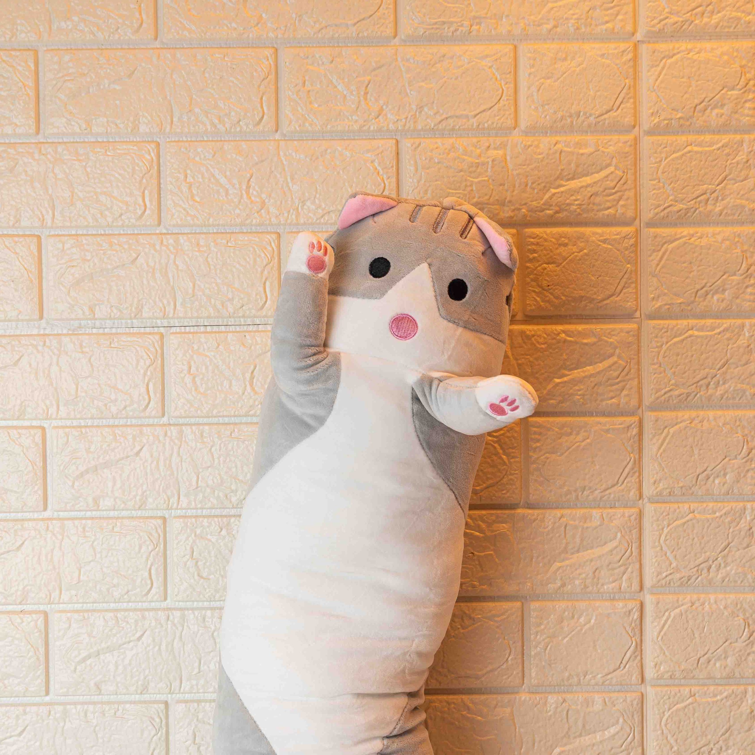 Almohada Larga De Dibujos Animados De 75-105cm, Muñeco De Peluche Axolotl Animal De Peluche Salamandra Peluche Decorativo Regalo Reconfortante