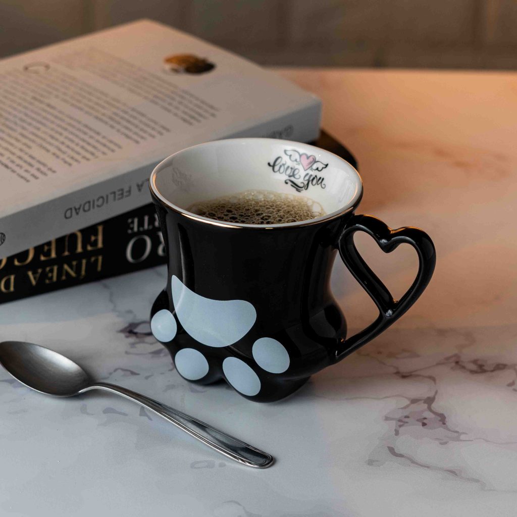 Taza De Café De Cerámica Con Diseño De Pato Divertido De 400ml Para